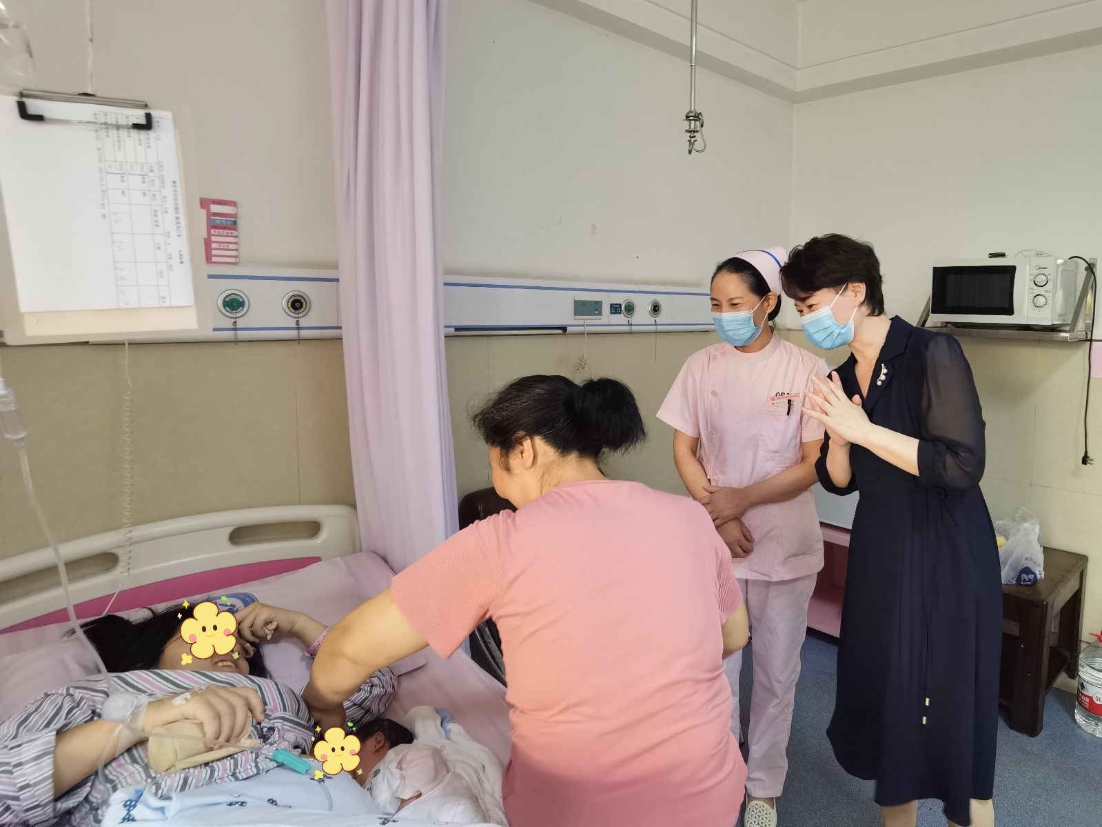 濃情端午 共祝安康|市婦幼保健院黨委端午節(jié)慰問住院患者